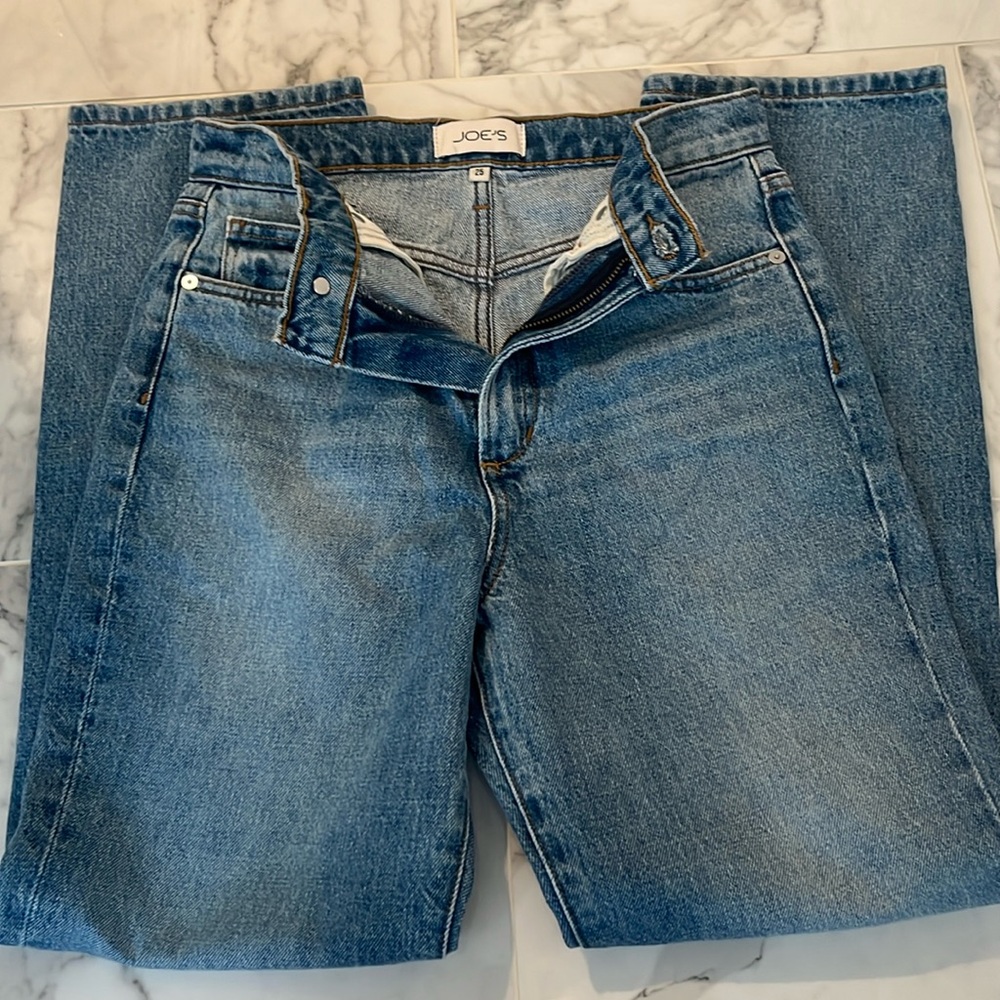Joe's Jeans Blue Straight Leg Pants